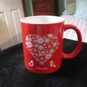 Philosophy Brand Makeup Christmas Coffee Tea Mug